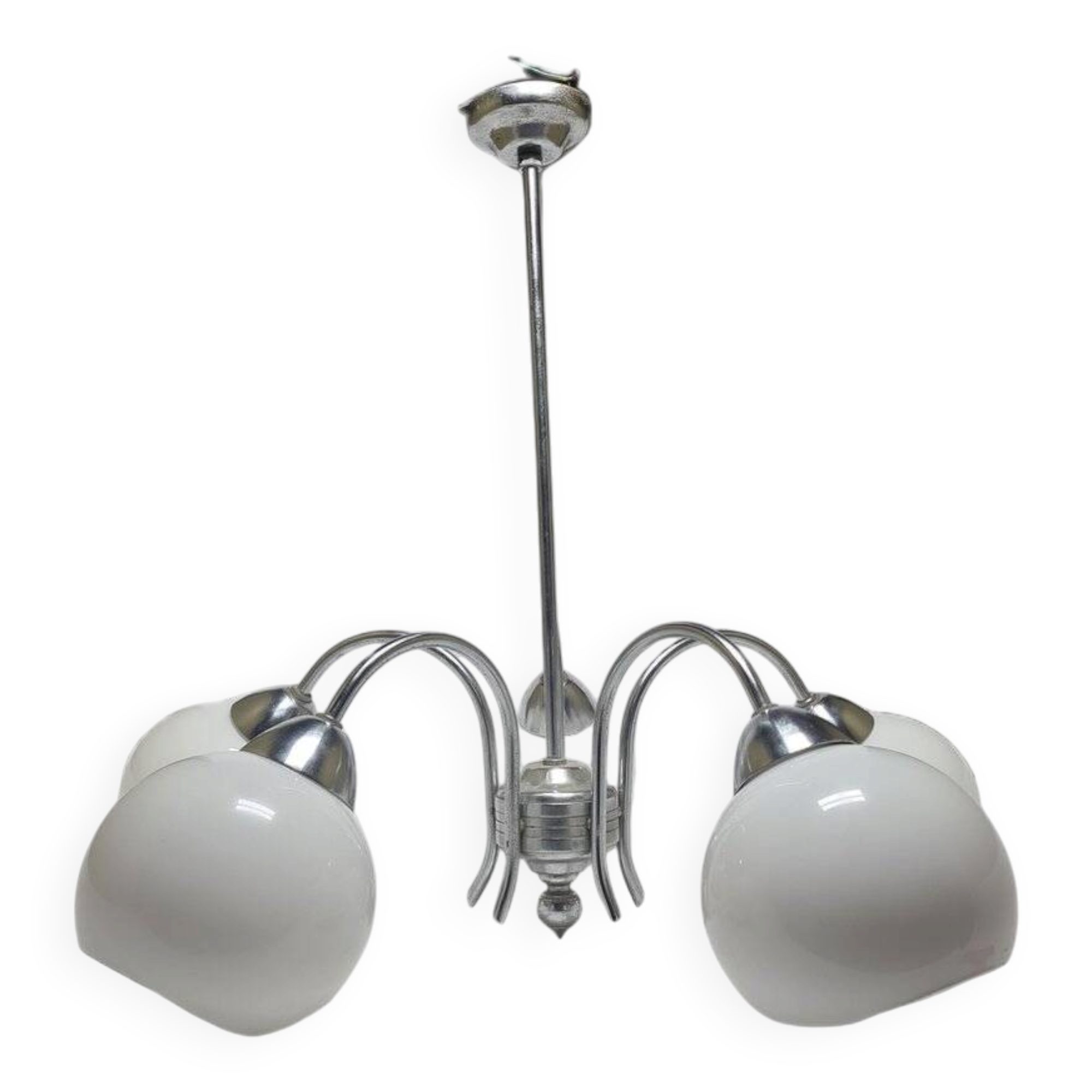 Art Deco style chandelier, Poland, 1970s
