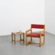 Fauteuil et sa table d'appoint par André Sornay, circa 1965
