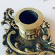 Bougeoir antique en bronze
