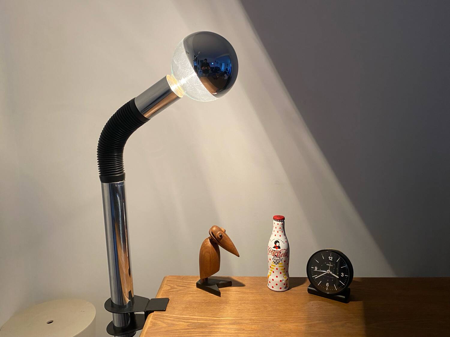 Lampe de bureau Periscopio Targetti Sankey vintage Space age italie 70