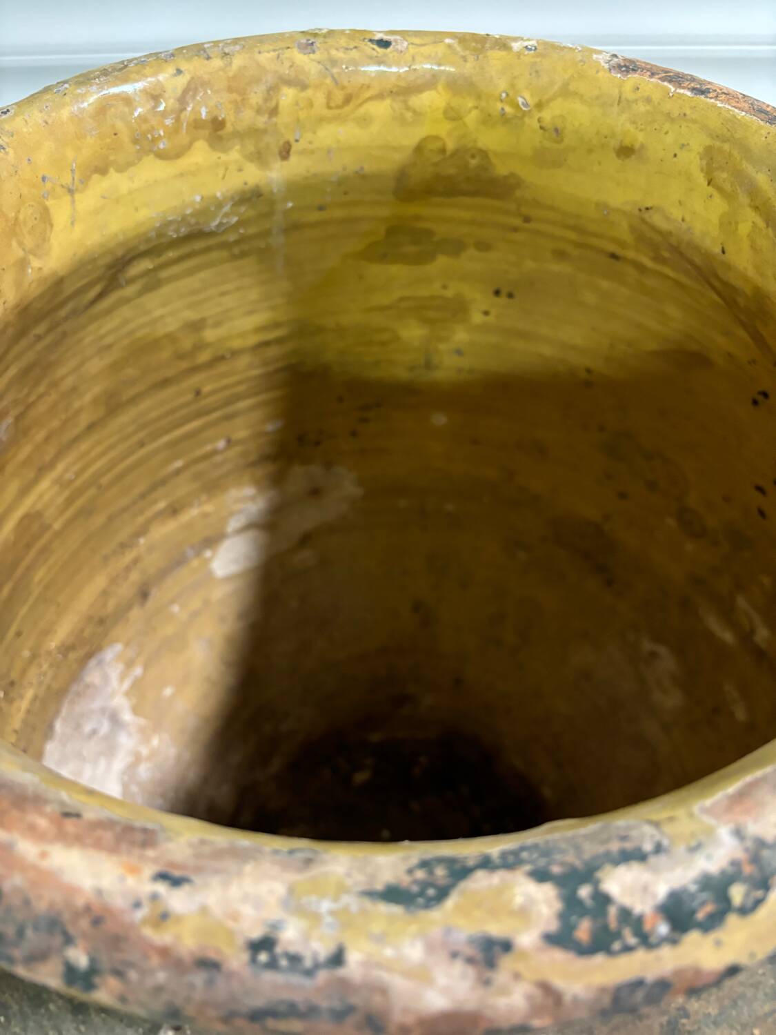 Large terracotta Biot jar