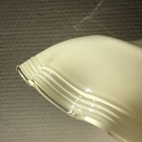 Cream-colored opaline light fixture