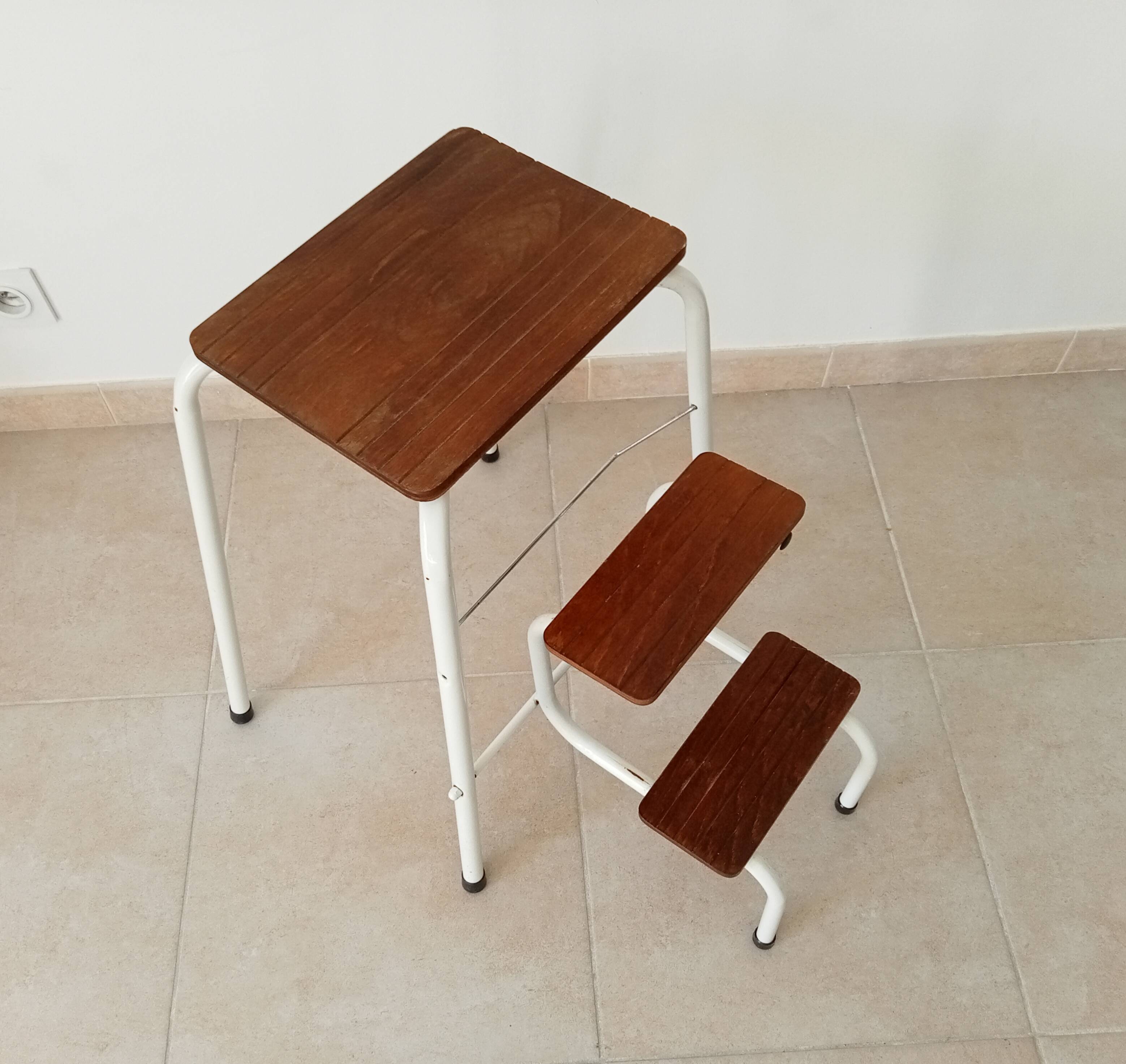 Vintage stool stepladder from the 60s
