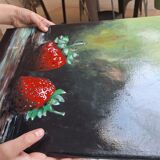 Gouache painting on canvas