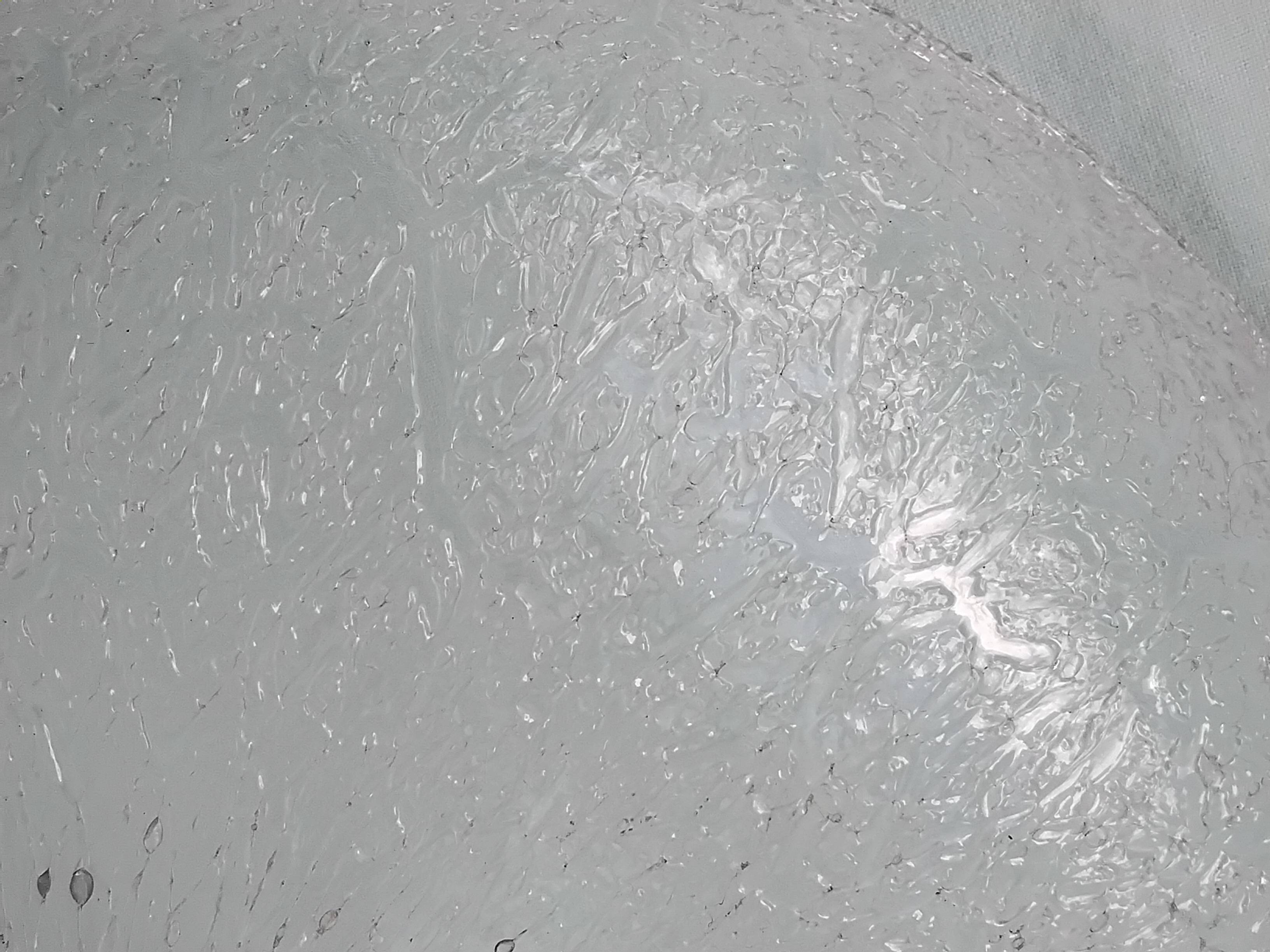 Crystal bowl on a pedestal