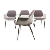 Space Age vintage bucket Chair Georg Leowald Wilkhahn