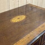 English chest of drawers from the 1950s in mahogany