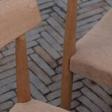 Suite de chaises danoises Knud Faerch modèle 343