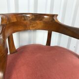 Restoration office armchair Louis Philippe