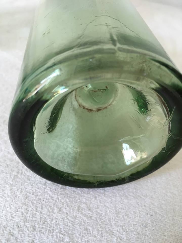 Set of old jar and bottle