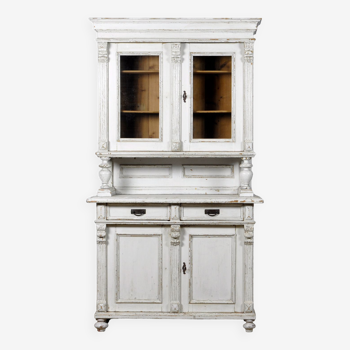 Armoire de cuisine en pin massif, années 1920