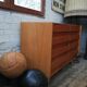 Commode, Tchèque vintage, Jiroutek, U453, 1960 style art déco