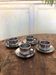 Lot de 4 tasses Casalinghi inox