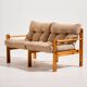 Upholstered sofa set, Set of 3