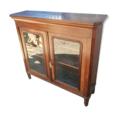 Glass bookcase
