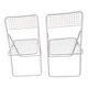 2 folding chairs from the 80s, Ikea, Niels Gammelgaard