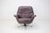 Large scandinavian adjustable leather armchair by peem, 1970s, finland