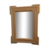Mirror wood and stuc gilded 19th