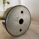Vintage brass white Opaline Glass Wall Sconce