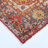 Anatolian handmade vintage rug,122x214cm