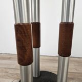 Murano Glass Swirl Floor Lamp with Three Light Points Mid Century 70s