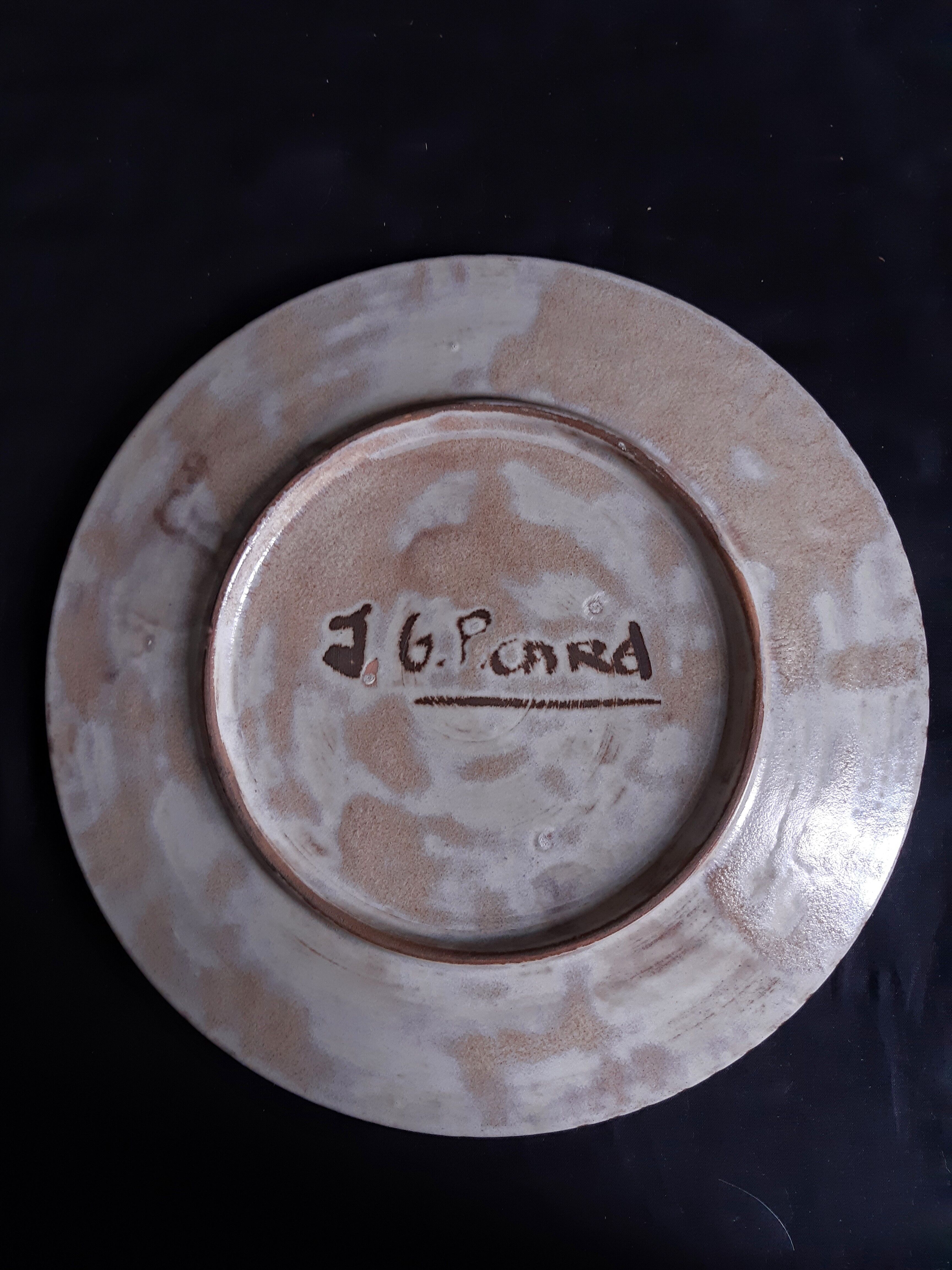 Dish Vallauris J G Picard