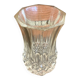 Vase ancien cristal d’arques modèle longchamp médicis verre moulé vint