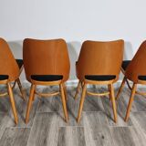 Chaises de Salle à Manger par Radomir Hoffman pour Ton, 1950s, Set de 4