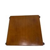Table basse carrée suédoise, années 1960.