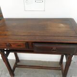 Antique console serving table
