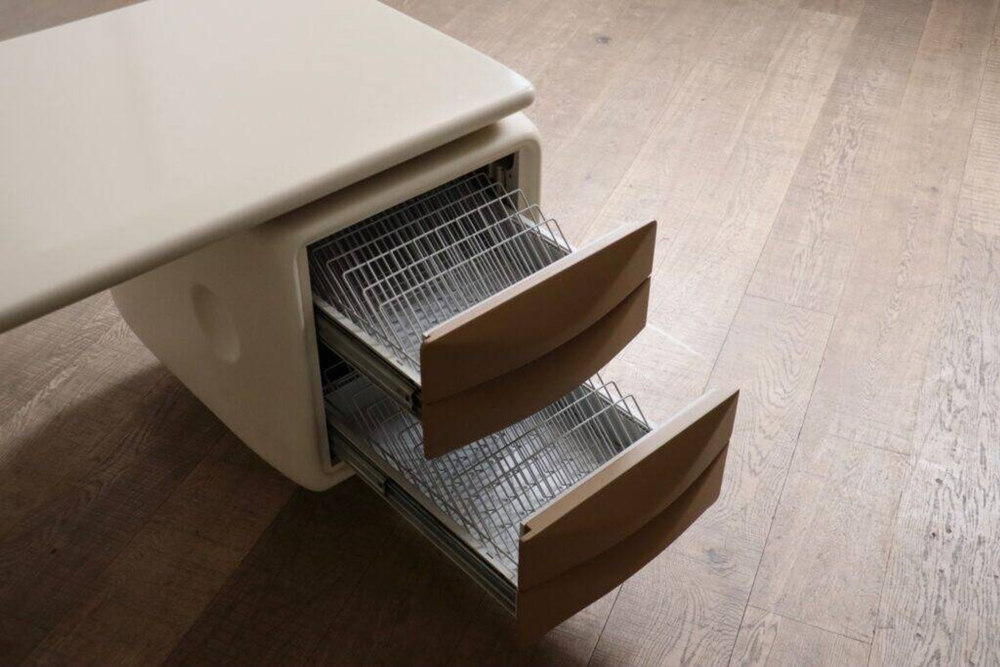 Ernest Igl Jet corner desk for Wilhelm Werndl, 1970s