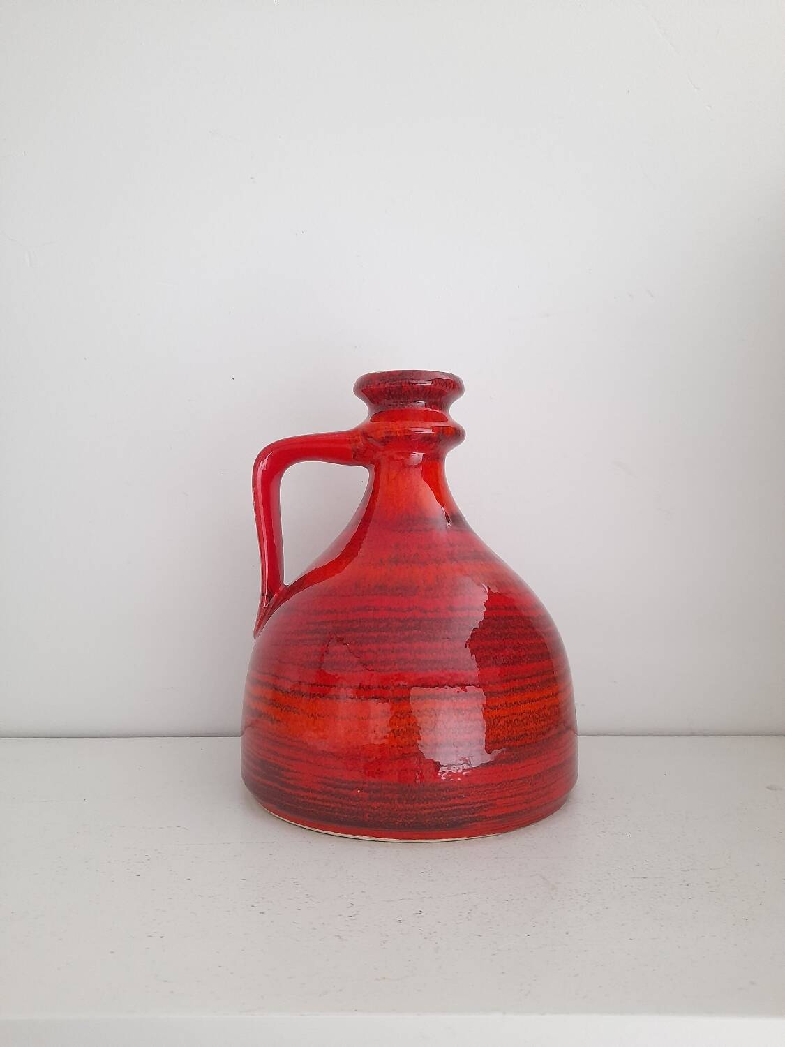 Fat lava vase Bay West Germany