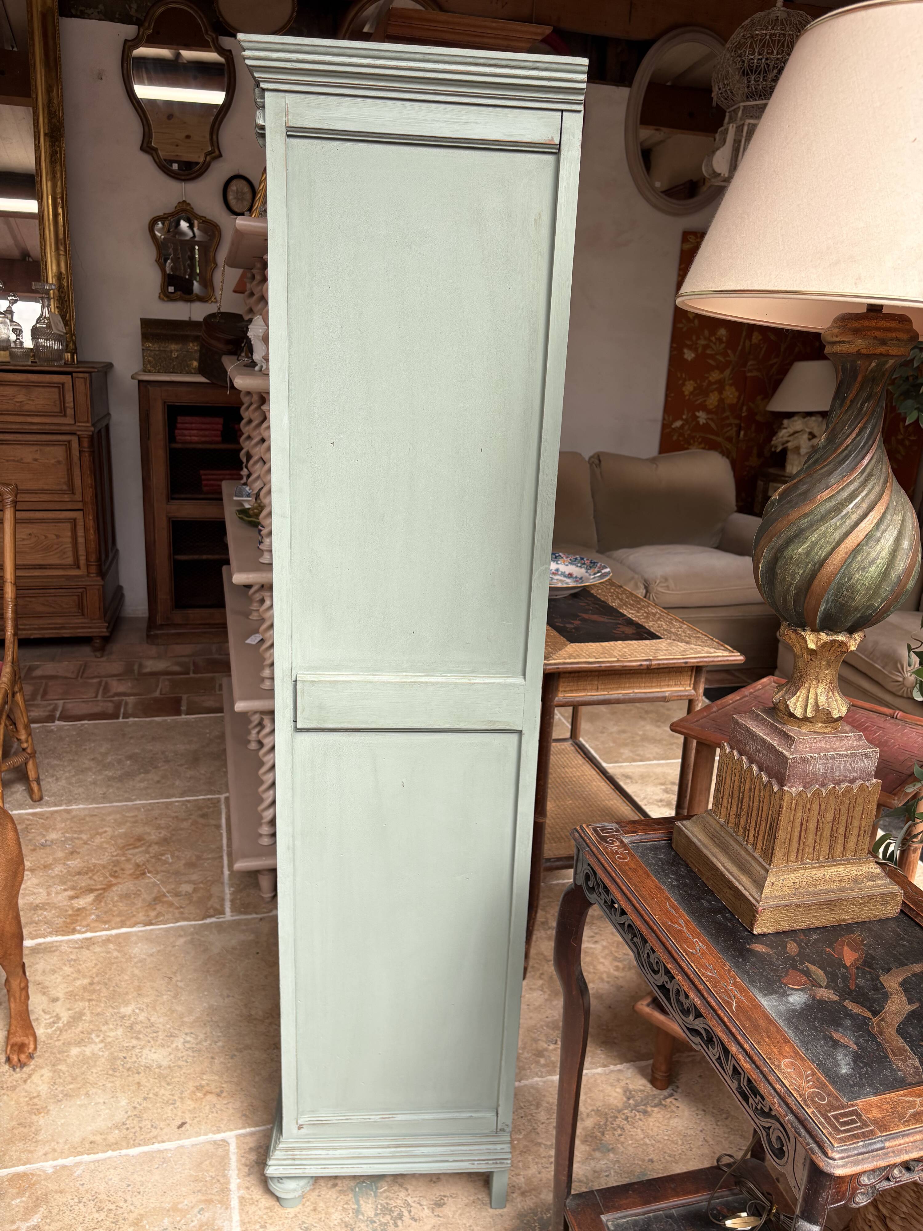 Parisian rattan wardrobe