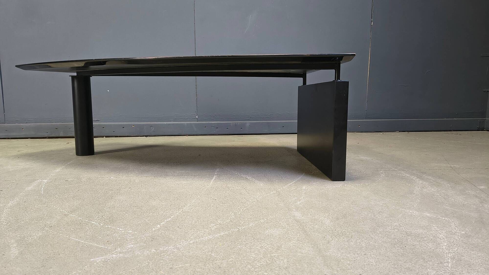 Burl wood coffee table by Cattelan Italy, 1990s