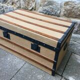 19th century travel trunk