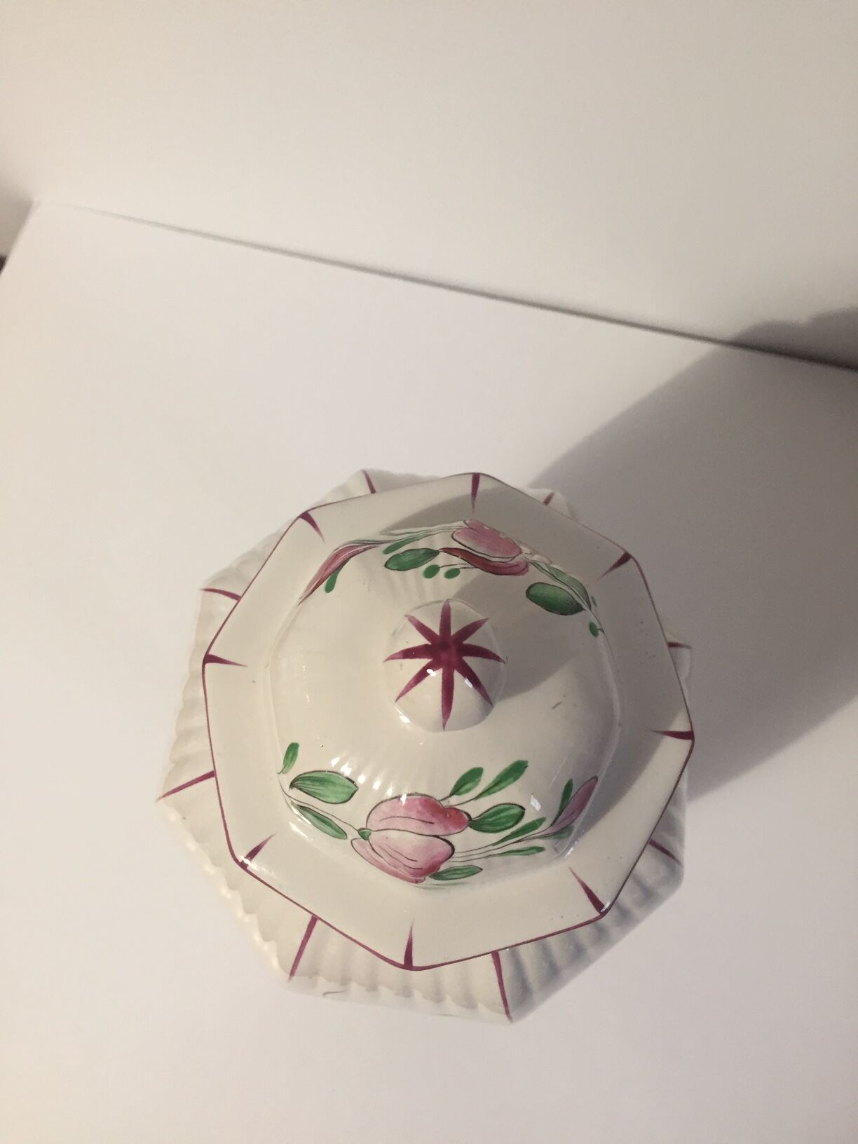 Lunéville earthenware potiche