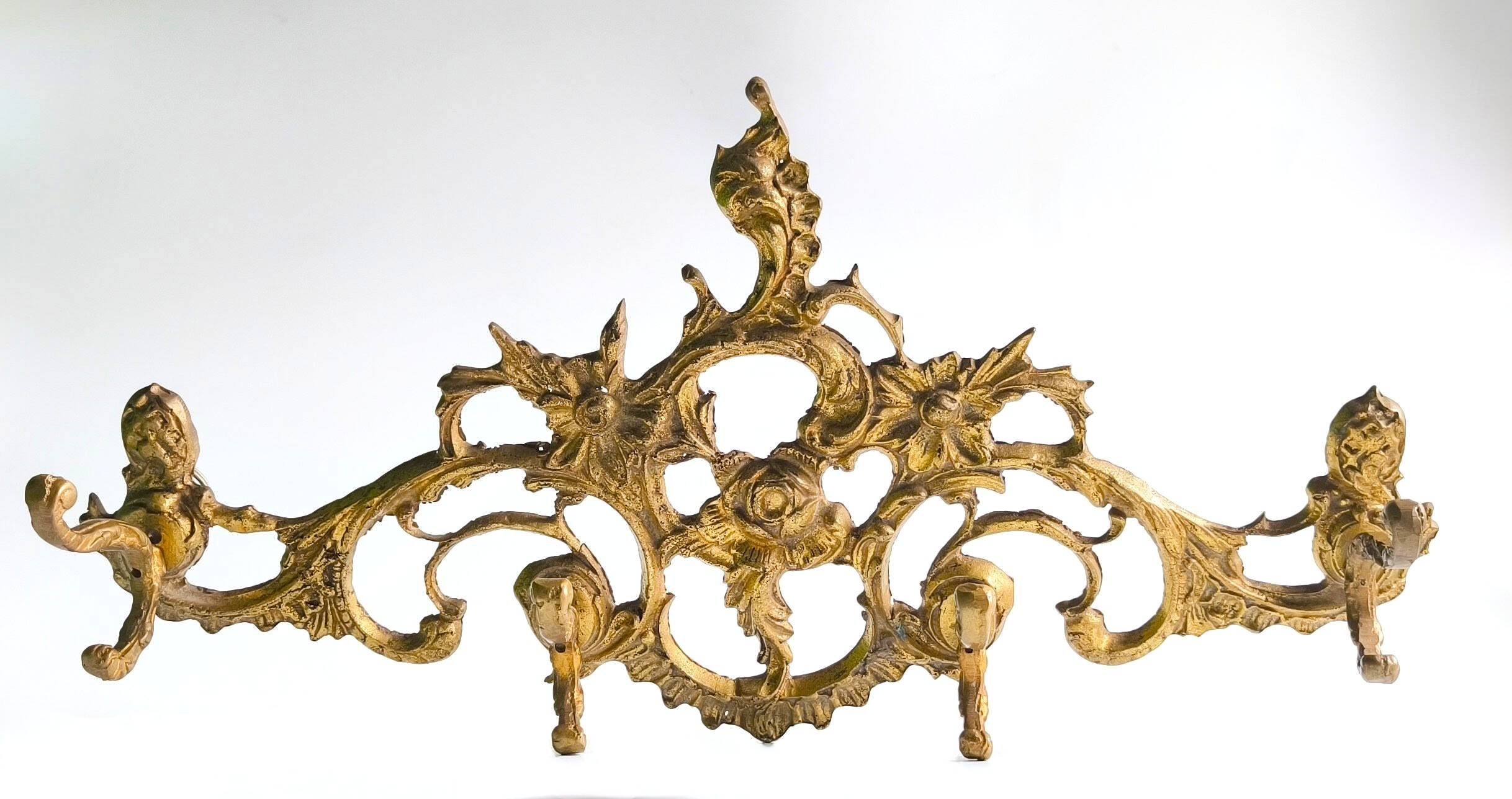 Pure French bronze coat rack from the 1950s.
