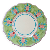 Assiette bleuet