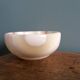 Empty bowl onyx alabaster pocket