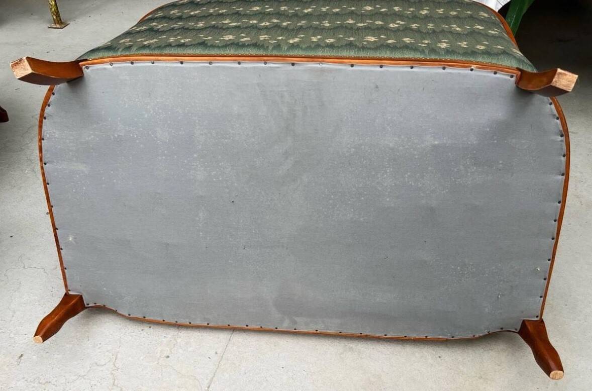 Louis XV style two-seater sofa bench