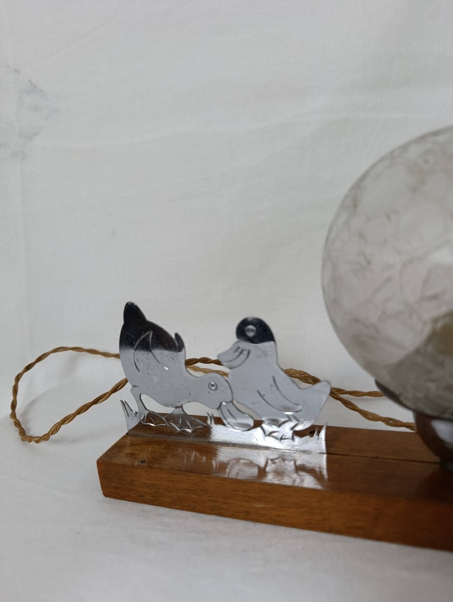 Table lamp / night light Art Deco Ducks Benjamin Rabier