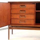 Vintage mid century sideboard xl "roggentin" | 220 cm