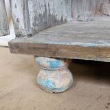 Old Burmese teak display case