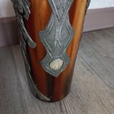 Pewter vase