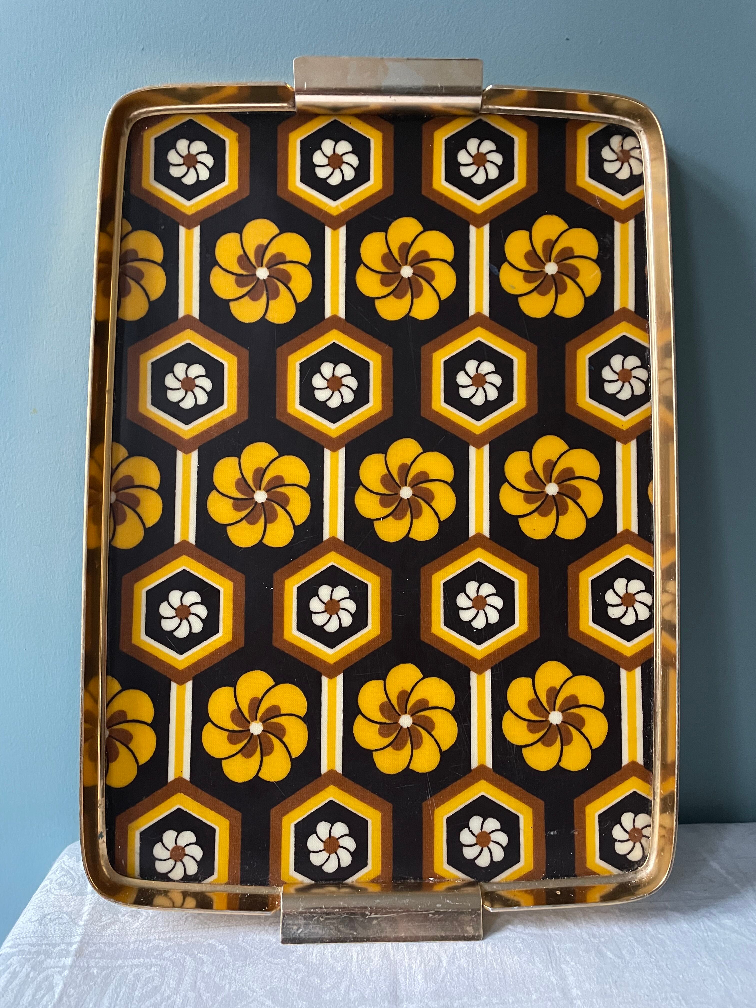 Vintage kitchen tray 1970