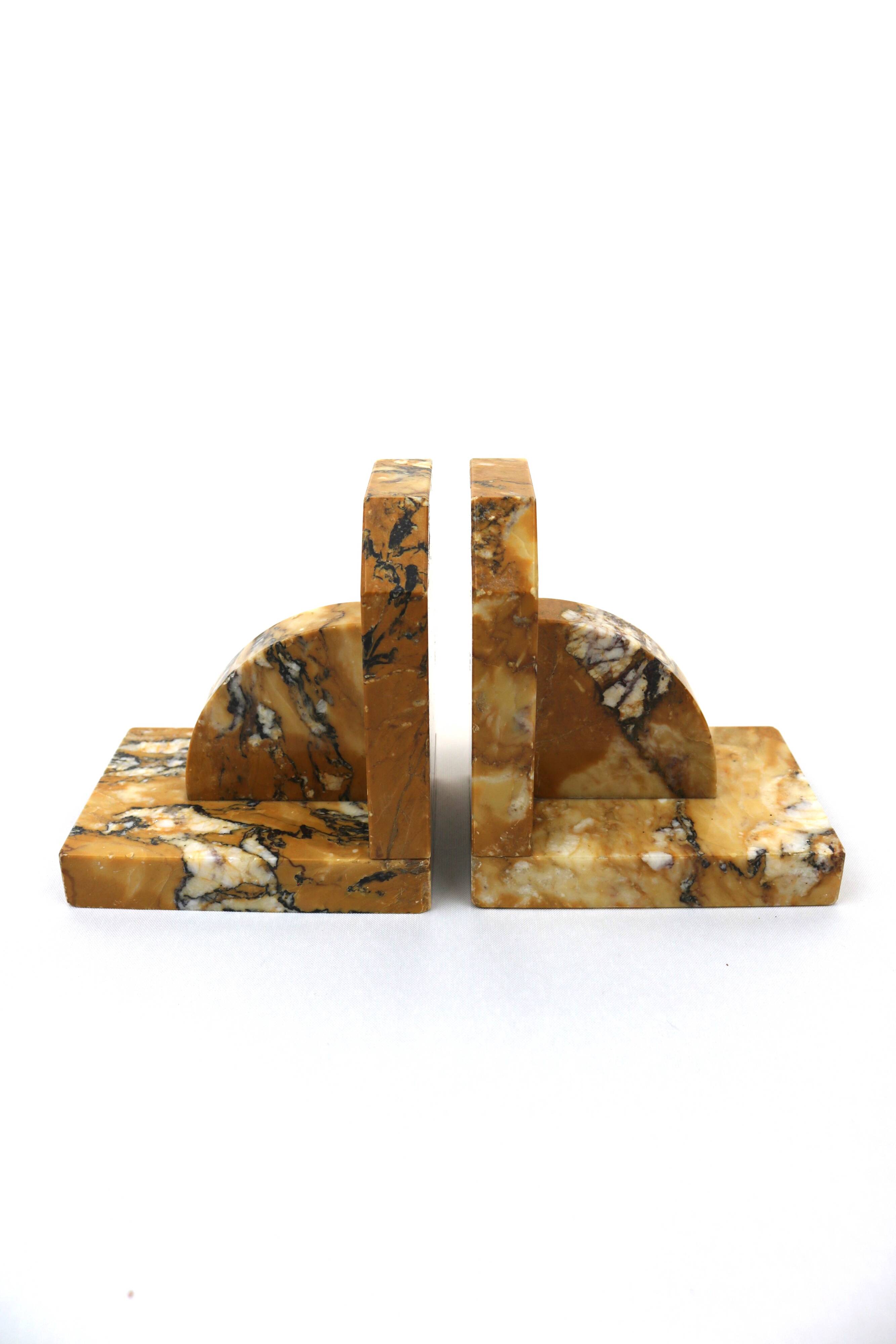 Pair of Marble Bookends