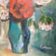 Tableau floral bouquet de fleurs