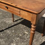 Wooden desk with drawer, Louis Philippe