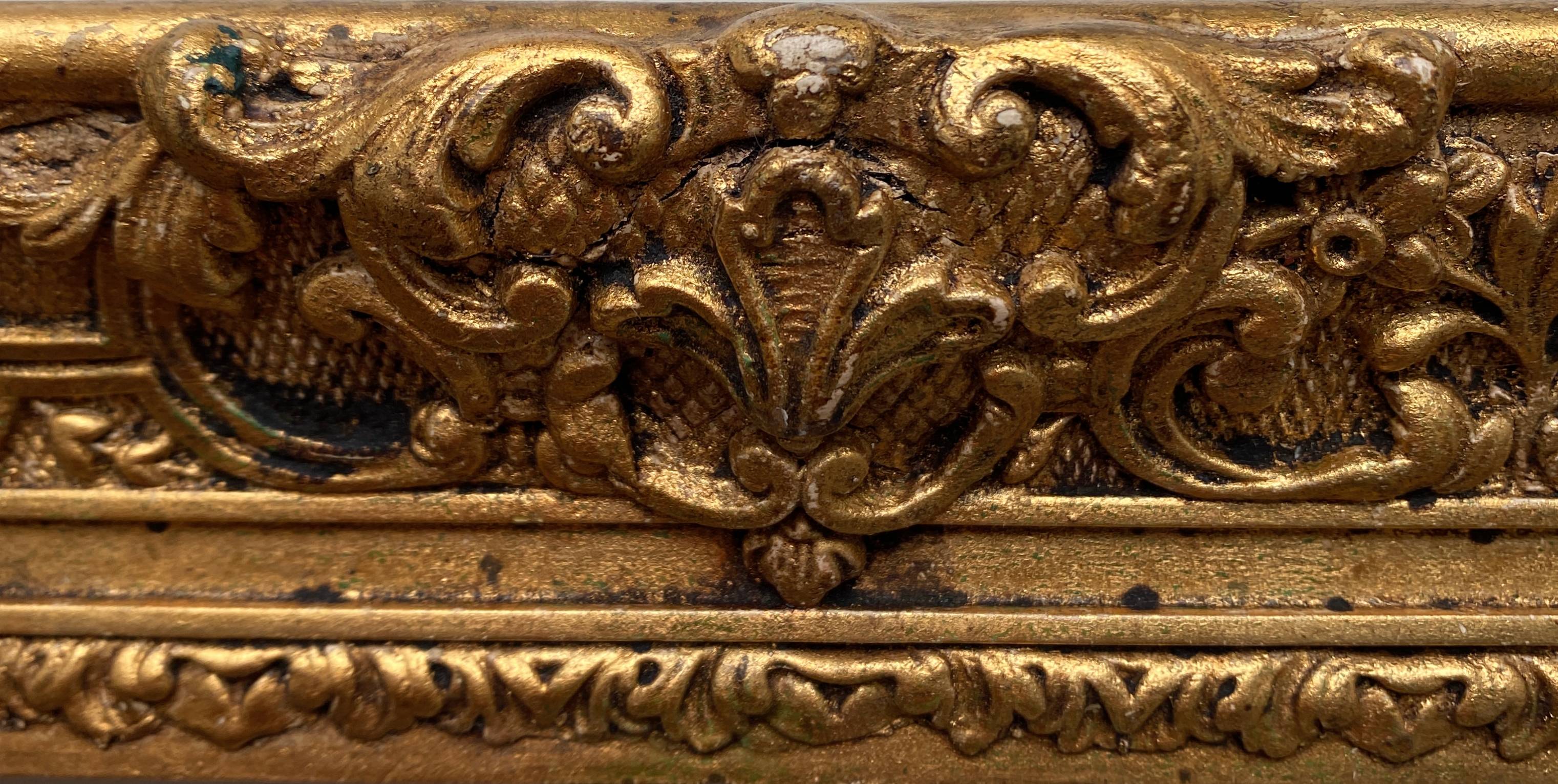 Frame XIX° century Louis XIV style gilded stucco Antique Frame