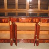 "Return from Egypt" style enfilade 20th mahogany